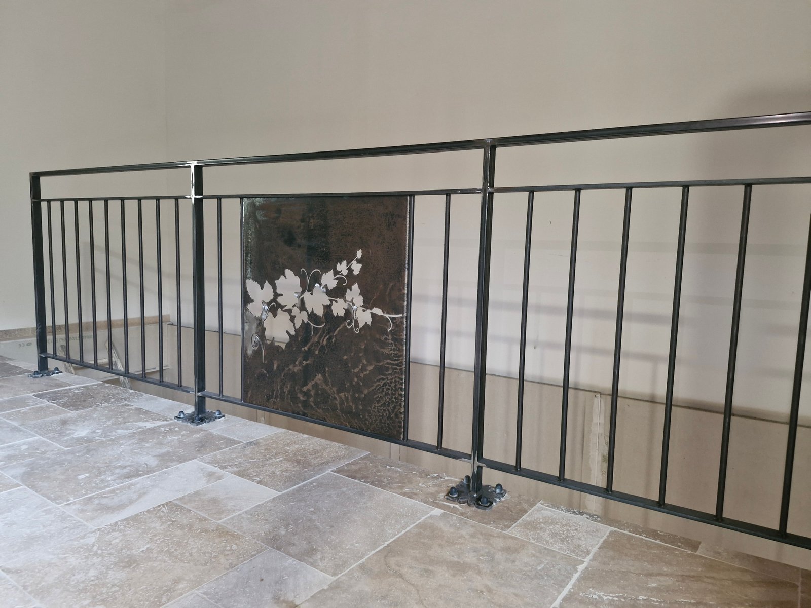 Garde-corps fenêtre (appui de fenêtre) fer forgé