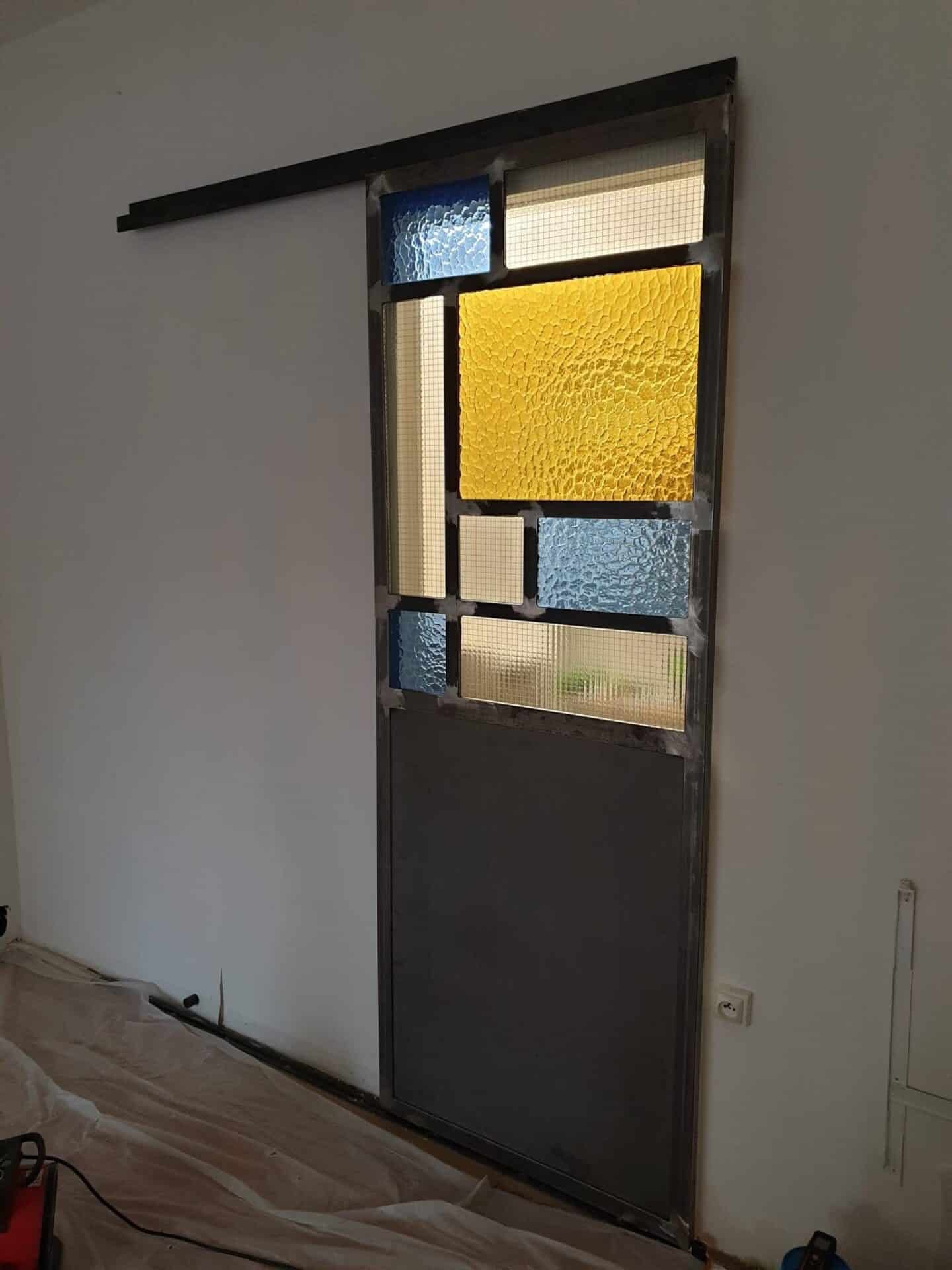 Menuiserie acier profile fin (fineline) posée à Narbonne