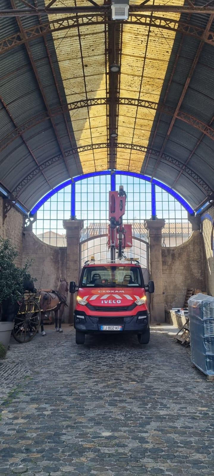 Verrière cuisine sur mesure artisan ferronnier Aude