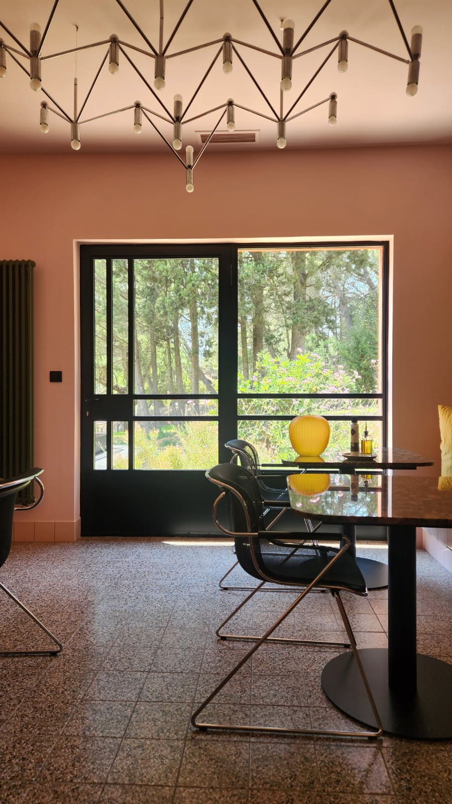 Verrière atelier d'artiste en acier fabriquée à Carcassonne