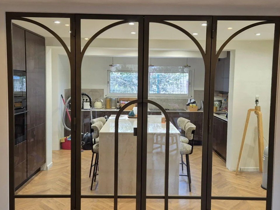 Après rénovation menuiserie acier