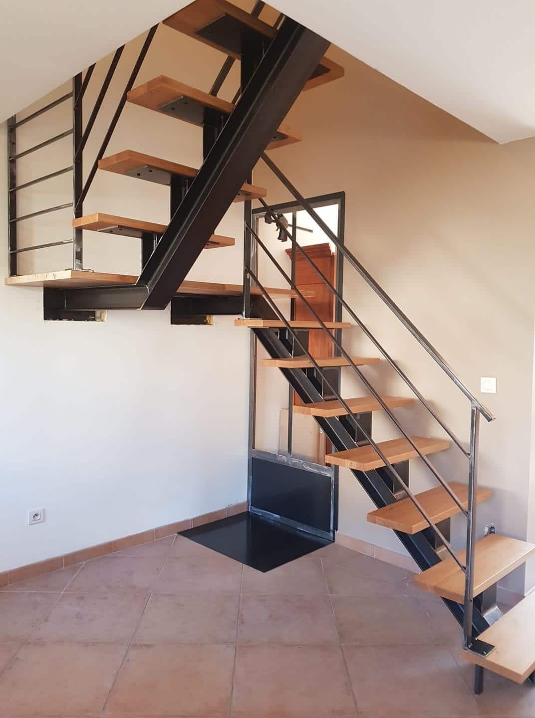 Escalier métallique sur mesure par Forge del Castillo