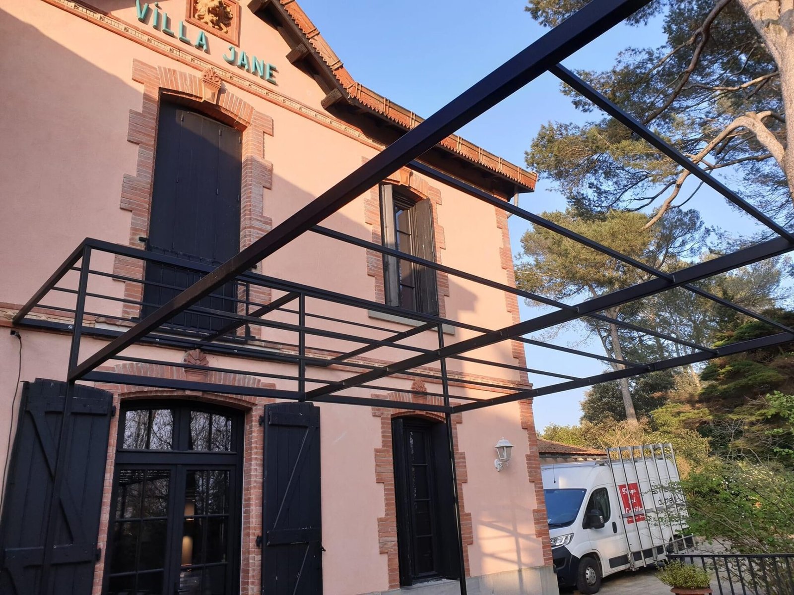 Pergola sur mesure par Forge del Castillo