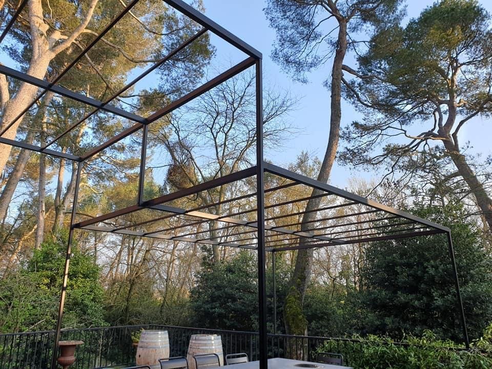 Pergola sur mesure par Forge del Castillo