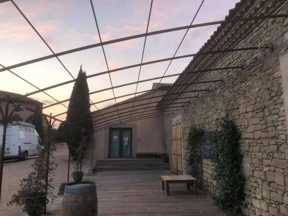 Pergola sur mesure par Forge del Castillo