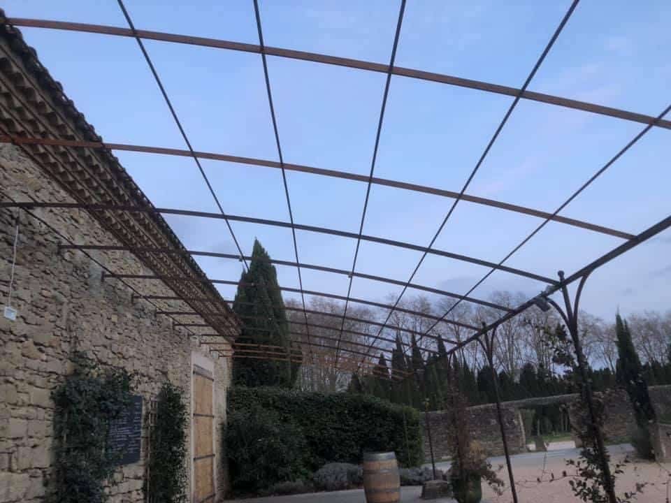 Pergola sur mesure par Forge del Castillo